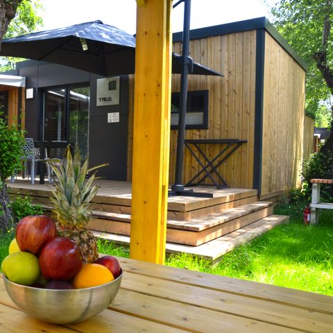 MOBILHOME 4 personnes - Lodge Prestige Natura 4 Pers.