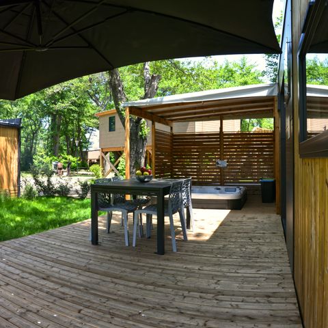 MOBILHOME 4 personnes - Lodge Prestige Natura 4 Pers.