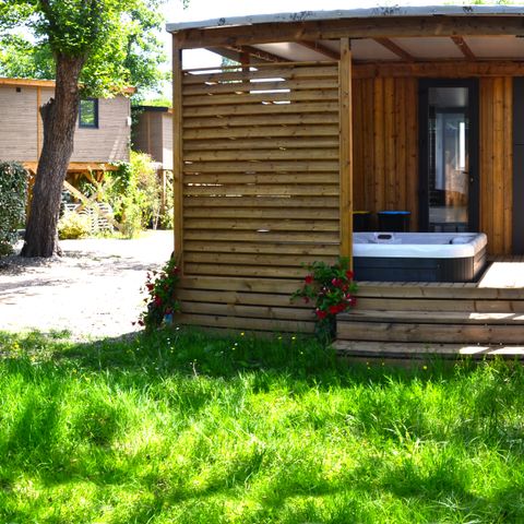 MOBILHOME 4 personnes - Lodge Prestige Natura 4 Pers.