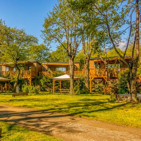 MOBILHOME 7 personnes - Lodge Prestige Pilotis Vue Mer 7 Pers.