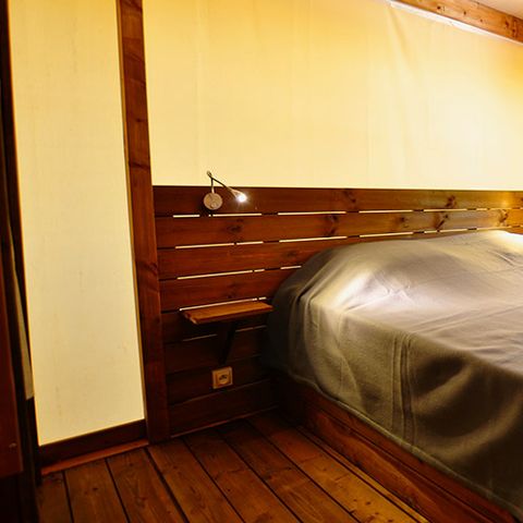 Tente en toile et en bois 5 personnes - Tente Lodge Cottu