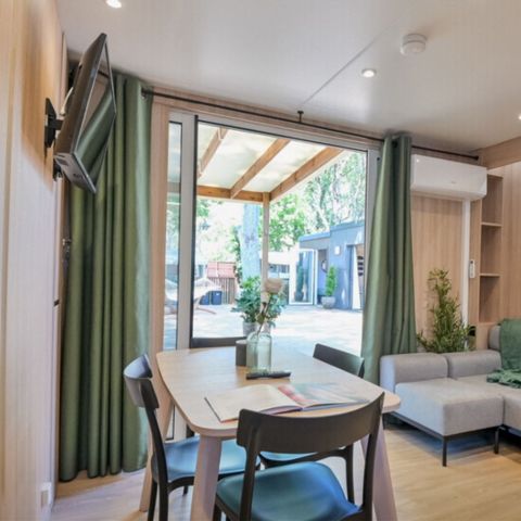 MOBILHOME 10 personnes - Cottage Premium Tribu SPA 10P 5CH