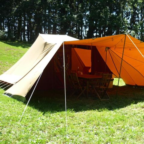 TENTE 6 personnes - Grande tente De Waard - sans sanitaires