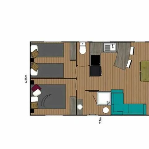 CHALET 5 personnes - Eco-Lodge VIP 32m²