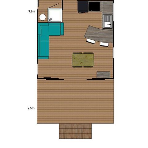 CHALET 5 personnes - Eco-Lodge VIP 32m²
