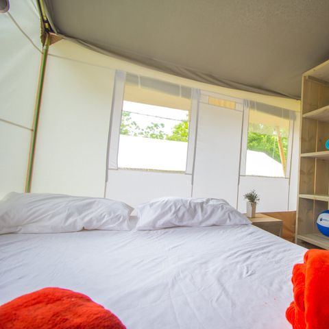 TENTE TOILE ET BOIS 5 personnes - Krk - Tente safari de luxe