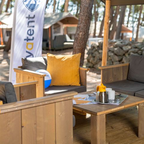 TENTE TOILE ET BOIS 5 personnes - Krk - Tente Safari Confort