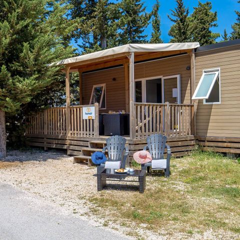 MOBILHOME 6 personnes - Mobil-home | Comfort | 3 Ch. | 6 Pers. | Terrasse Lounge | Clim.