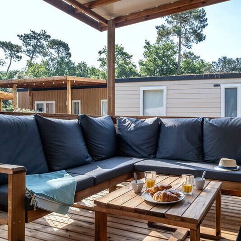 MOBILHOME 6 personnes - Mobil-home | Comfort | 3 Ch. | 6 Pers. | Terrasse Lounge | Clim.