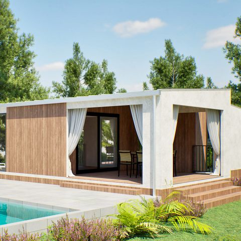 VILLA 4 personnes - Premium Beachfront Glamping Villa with Private Pool