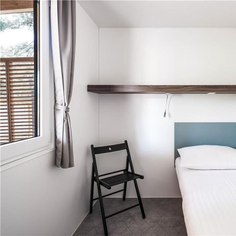 MOBILHOME 5 personnes - Deluxe Family Three-Bedroom Camping Home 4+1