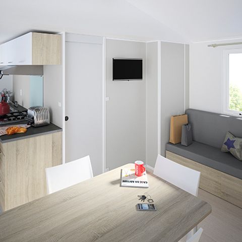 MOBILHOME 6 personnes - Mobil Home  3 ch 6 pl Terrasse semi-couverte Clim TV