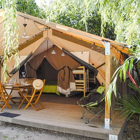 BUNGALOW TOILÉ 5 personnes - Bungalow Toilé 2 chambres 30m²