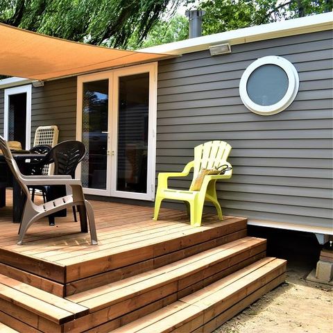 MOBILHOME 6 personnes - GRAND CHARME CLIM / TV / PLANCHA GAZ