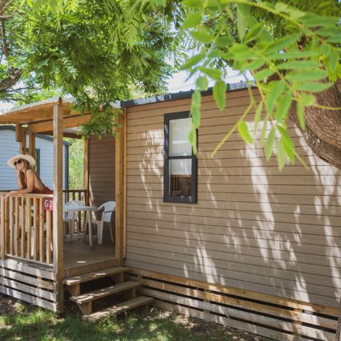 MOBILHOME 4 personnes - Créole 32 m² - 3 pièces - 2 chambres - Climatisation