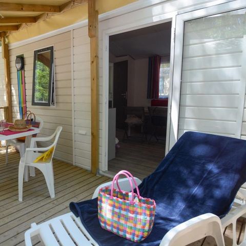 MOBILHOME 5 personnes - Mobil MIMOSA Climatisé 2 chambres (29m²)