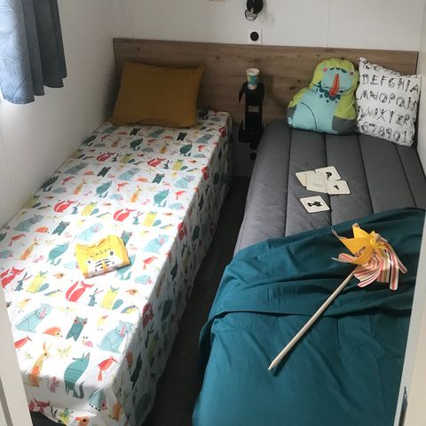 MOBILHOME 5 personnes - Mobil LAVANDE Climatisé 2 chambres (27m²)