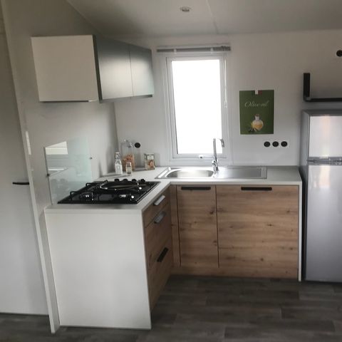 MOBILHOME 5 personnes - Mobil LAVANDE Climatisé 2 chambres (27m²)
