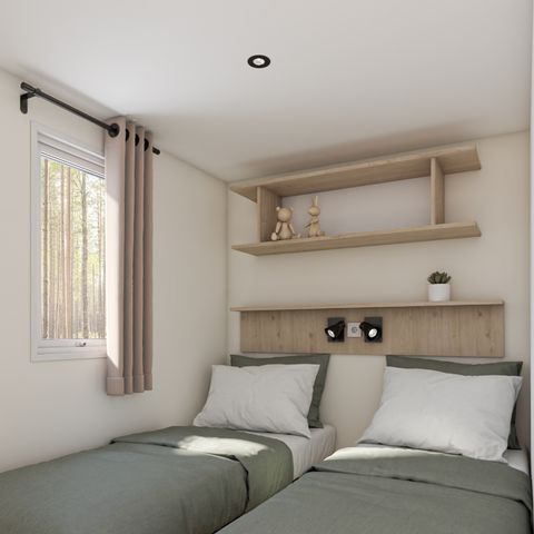 MOBILHOME 5 personnes - Mobil PHOENIX climatisé 2 chambres (33m²)