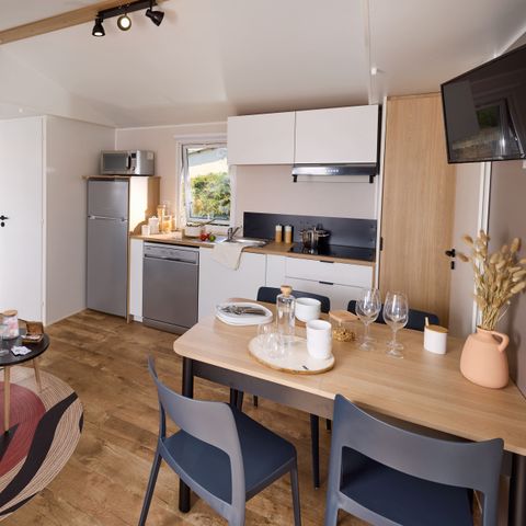 MOBILHOME 6 personnes - Mobil VANILLE Climatisé 3 chambres