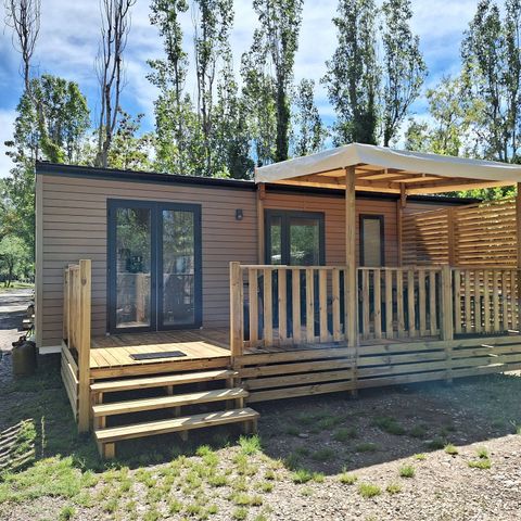 MOBILHOME 6 personnes - Mobil-home | Comfort | 3 Ch. | 6 Pers. | Terrasse surélevée | Clim.