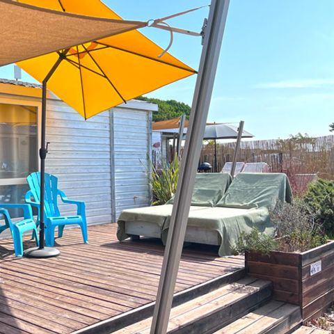 MOBILHOME 4 personnes - Loggia - 25m² - 2 chambres - climatisé