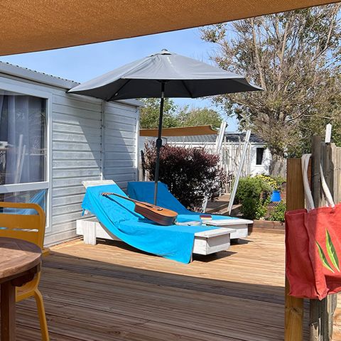 MOBILHOME 6 personnes - Loggia - 32m² - 3 chambres - climatisé