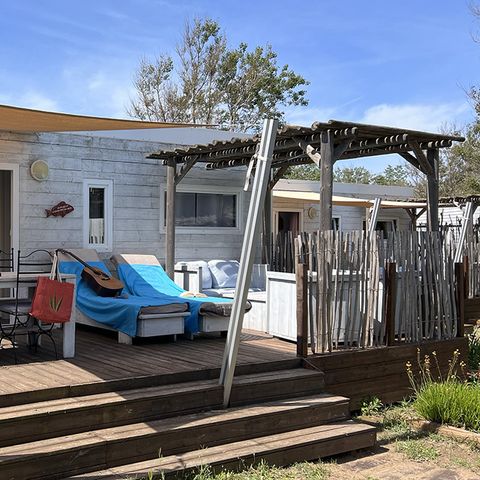 MOBILHOME 5 personnes - Key West - 34m² - 2 chambres - climatisé