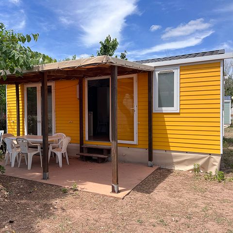MOBILHOME 6 personnes - Hithome - 30m² - climatisé - 2 chambres
