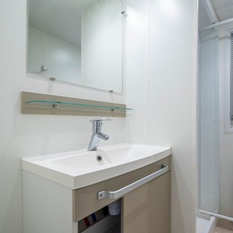 MOBILHOME 6 personnes - Comfort | 3 Ch. | 6 Pers. | Terrasse simple | Clim.