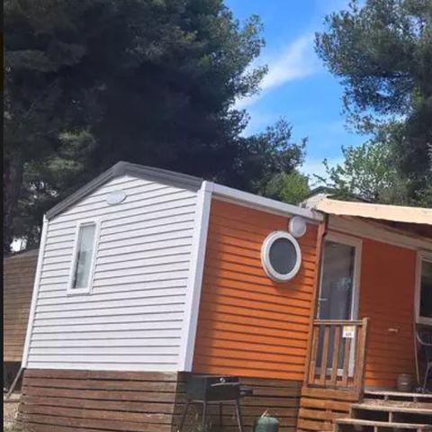 MOBILHOME 6 personnes - Comfort | 3 Ch. | 6 Pers. | Terrasse surélevée | Clim. | TV