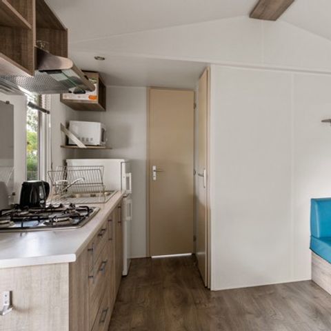 MOBILHOME 4 personnes - Premium | 2 Ch. | 4 Pers. | Terrasse surélevée | 2 SDB | Clim.