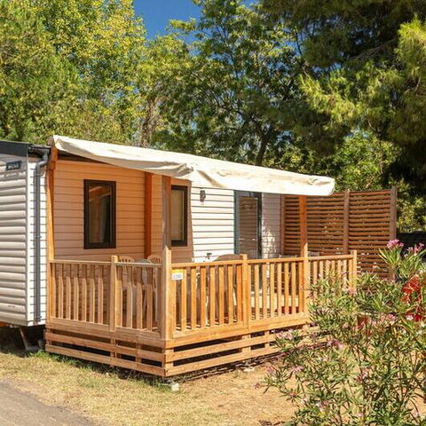 MOBILHOME 4 personnes - Mobil-home | Comfort | 2 Ch. | 4 Pers. | Terrasse surélevée | Clim.