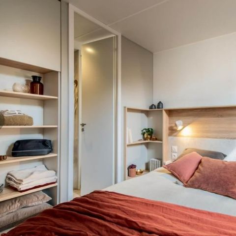 MOBILHOME 6 personnes - Lodge Luxe 2 à 6 pers. clim. Plancha