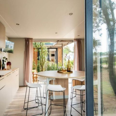 MOBILHOME 6 personnes - Lodge Luxe 2 à 6 pers. clim. Plancha