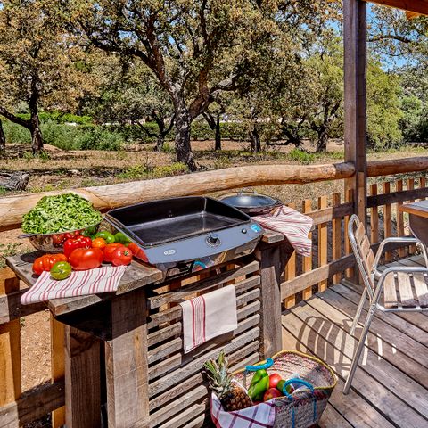 Lodge 2 personnes - Vue nature