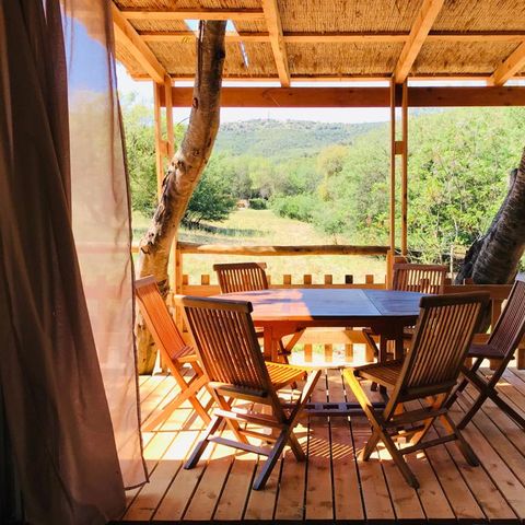 LODGE 6 personnes - Lodge 3 chambres Vue Nature