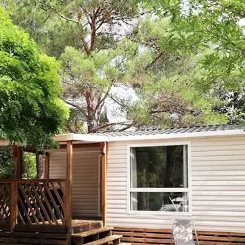 MOBILHOME 4 personnes - Mobil-home Grand Confort 3 Pièces 4 Personnes Climatisé + TV