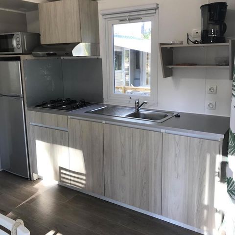 MOBILHOME 4 personnes - Mobile home Confort 28m² - clim + tv + terrasse couverte