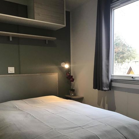 MOBILHOME 6 personnes - Mobile home 36m² - clim + TV + Terrasse couverte