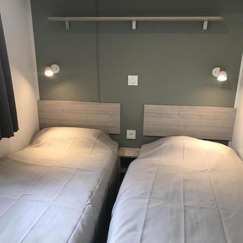 MOBILHOME 6 personnes - Mobile home 36m² - clim + TV + Terrasse couverte