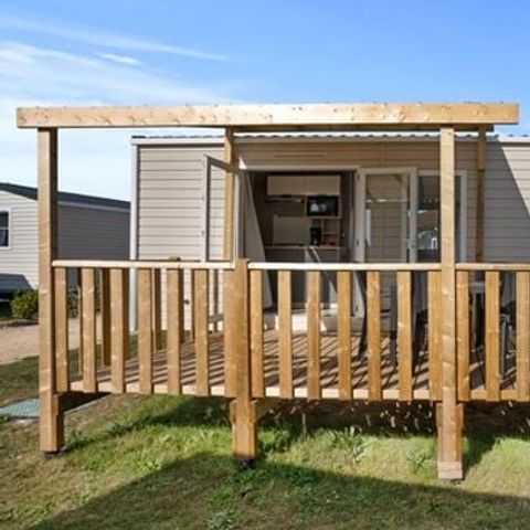Mobilhome 6 personnes - Premium | 3 Ch. | 6 Pers. | Terrasse Lounge | Clim. | TV
