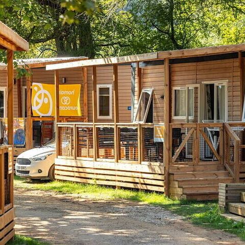 MOBILHOME 6 personnes - Comfort | 3 Ch. | 6 Pers. | Terrasse surélevée | Clim.
