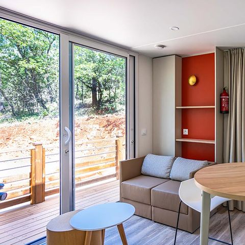 MOBILHOME 2 personnes - Key Westotel 2 pers. A/C + Kit draps et serviettes inclus