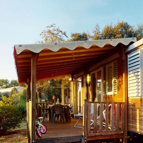 MOBILHOME 6 personnes - Cottage Confort 3 Chambre + climatisation + Lave vaisselle