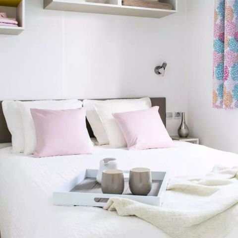 MOBILHOME 4 personnes - Mobil Home Cosy 3 Pièces 4 Personnes Climatisé + TV