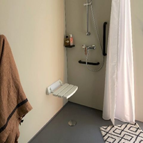 Mobilhome 4 personnes - Confort+ - 2 chambres - PMR