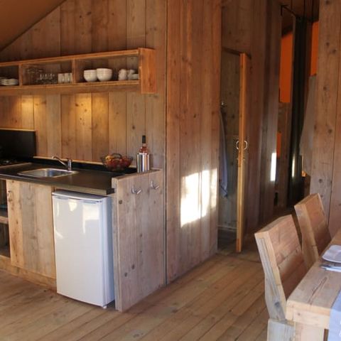 Tente en toile et en bois 5 personnes - Laurier