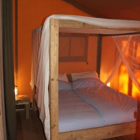 Tente en toile et en bois 5 personnes - Laurier
