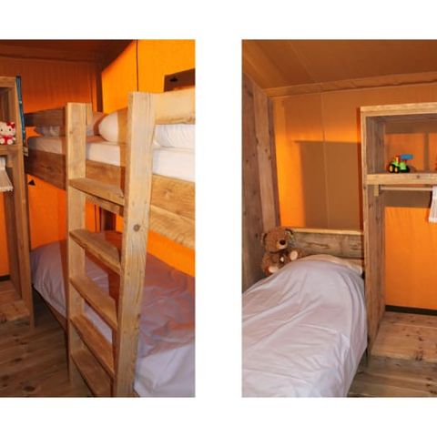 Tente en toile et en bois 5 personnes - Laurier